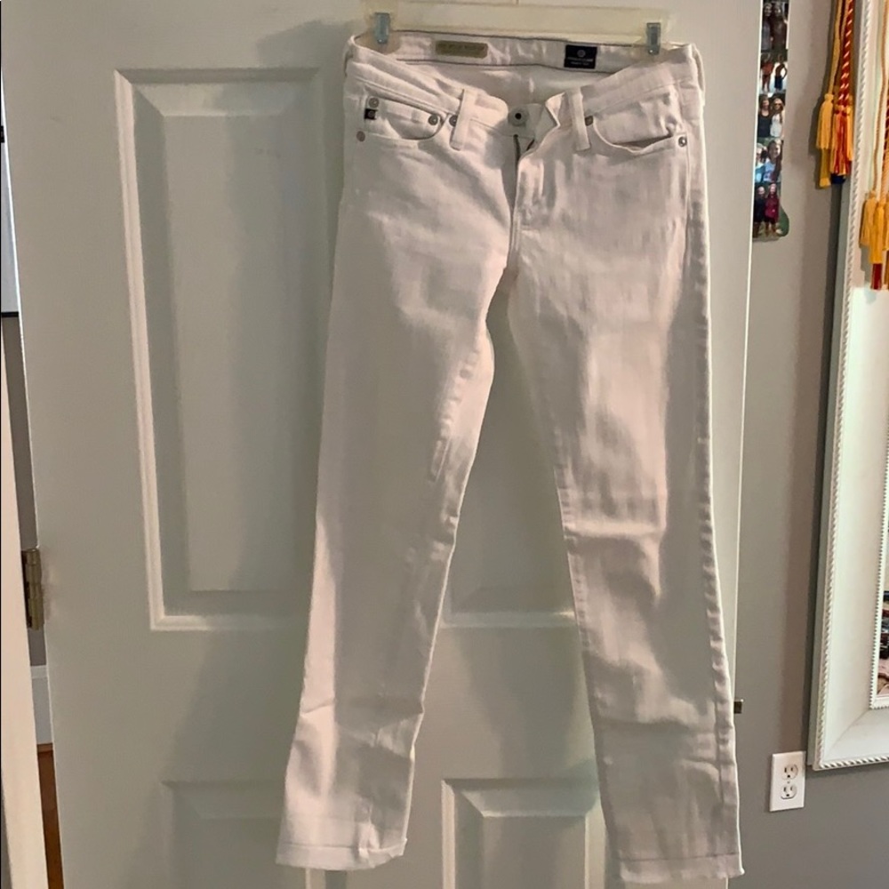 white jeans